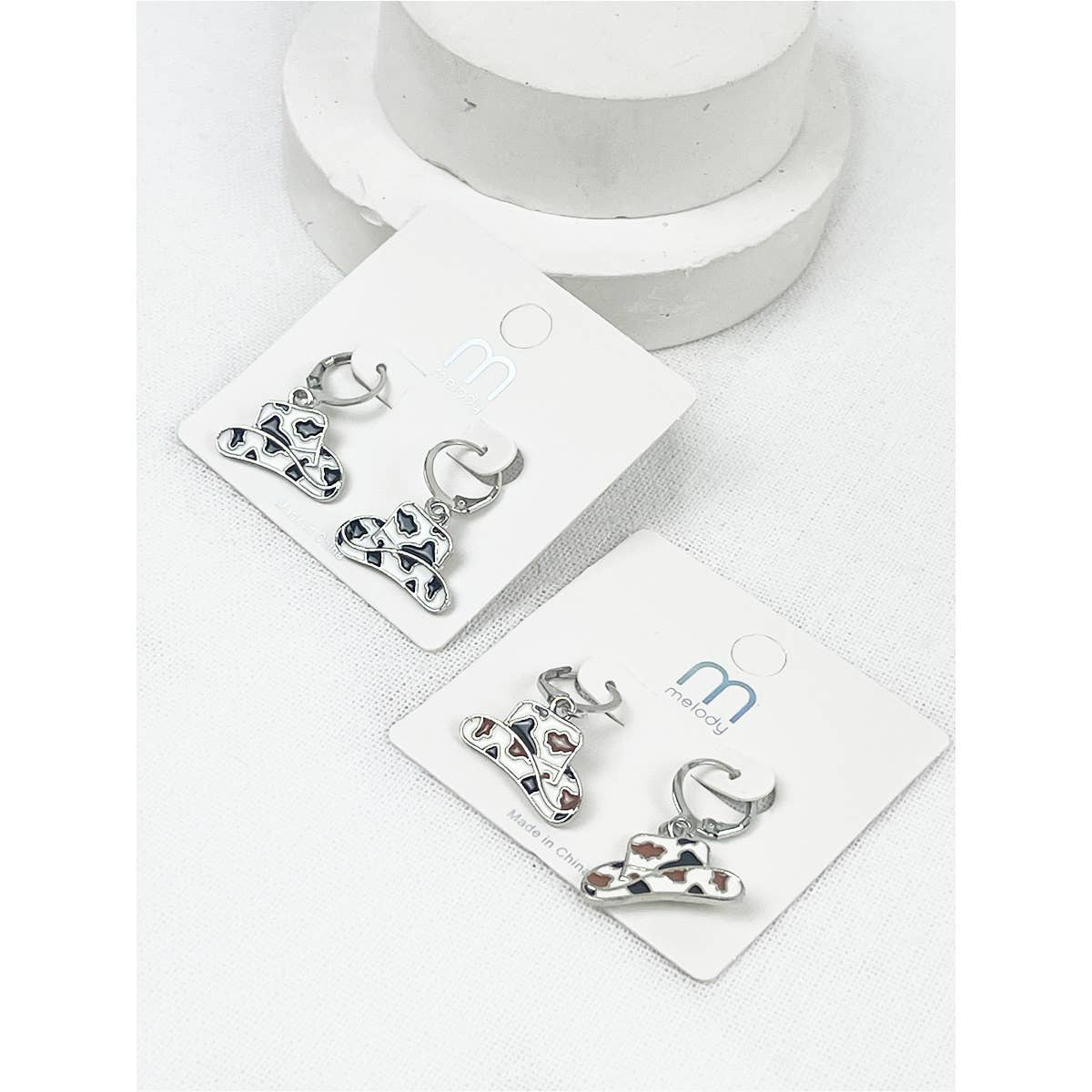 Western Cowgirl Hat Earrings