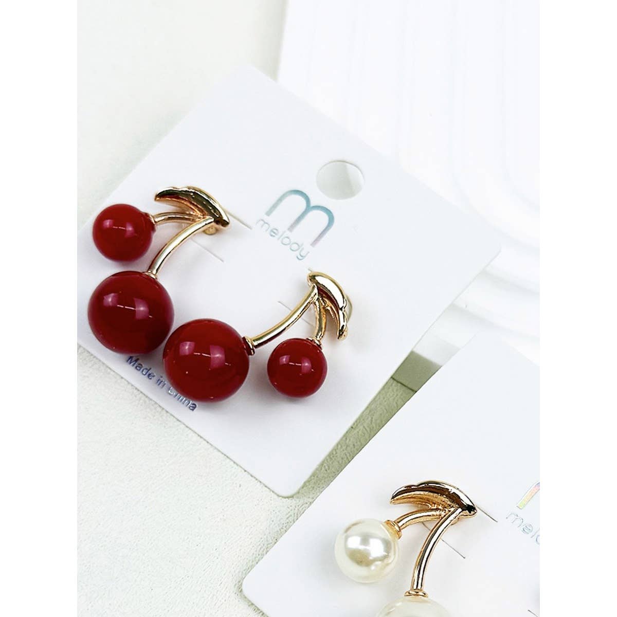 Delicious Looking Cherry Earrings