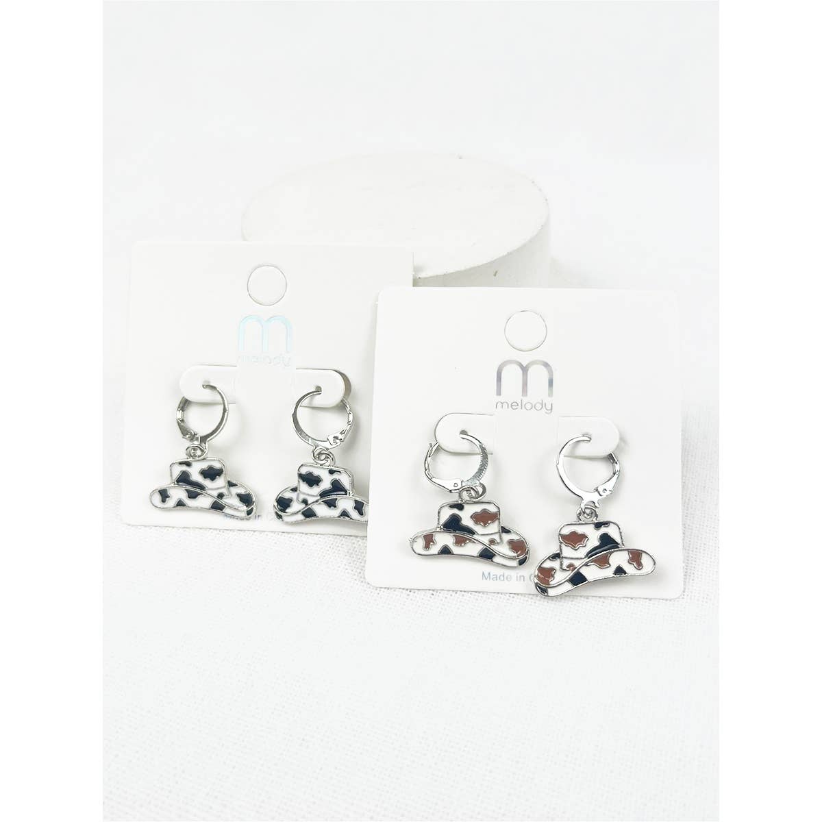 Western Cowgirl Hat Earrings