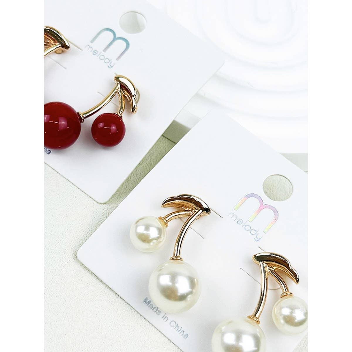 Delicious Looking Cherry Earrings