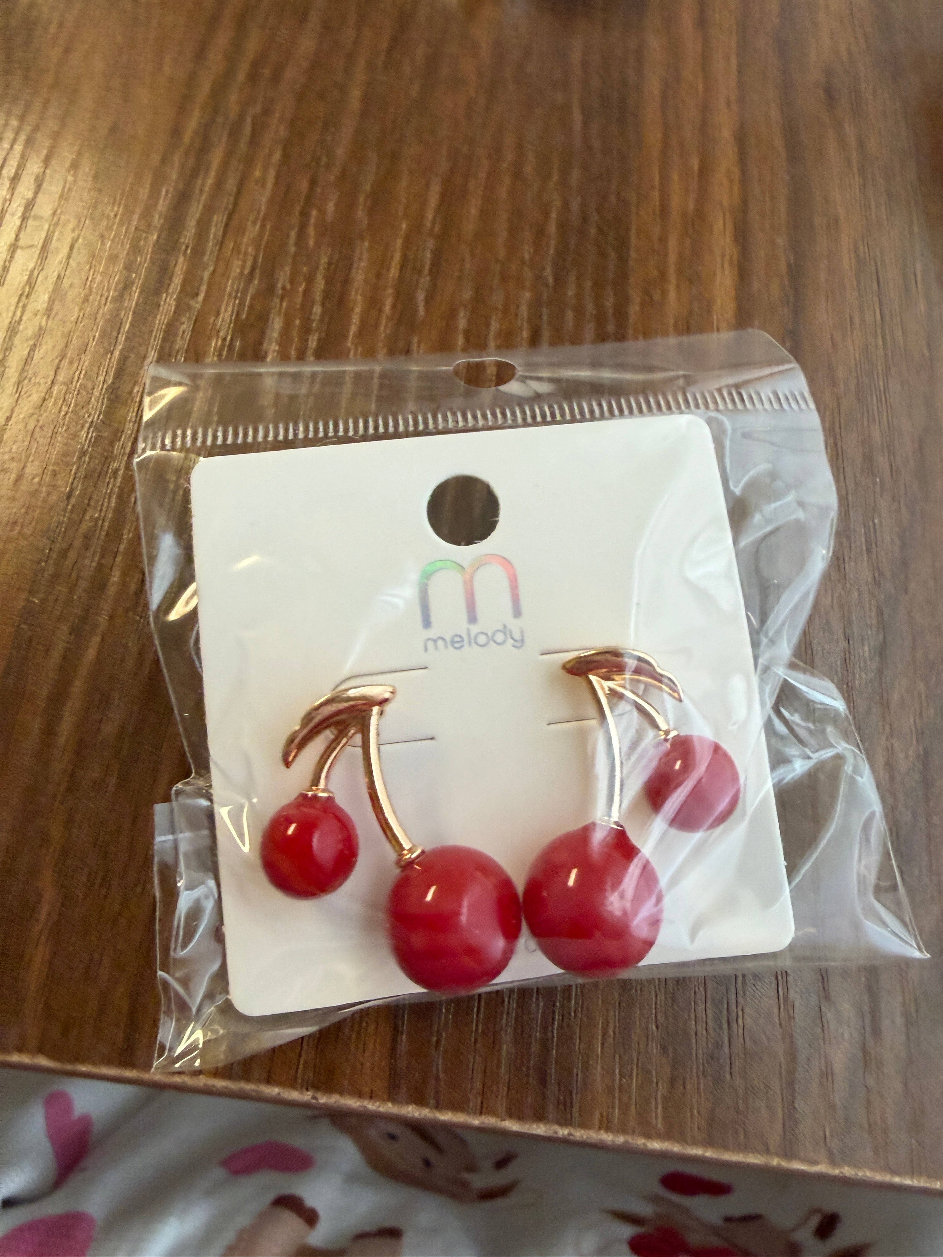Delicious Looking Cherry Earrings
