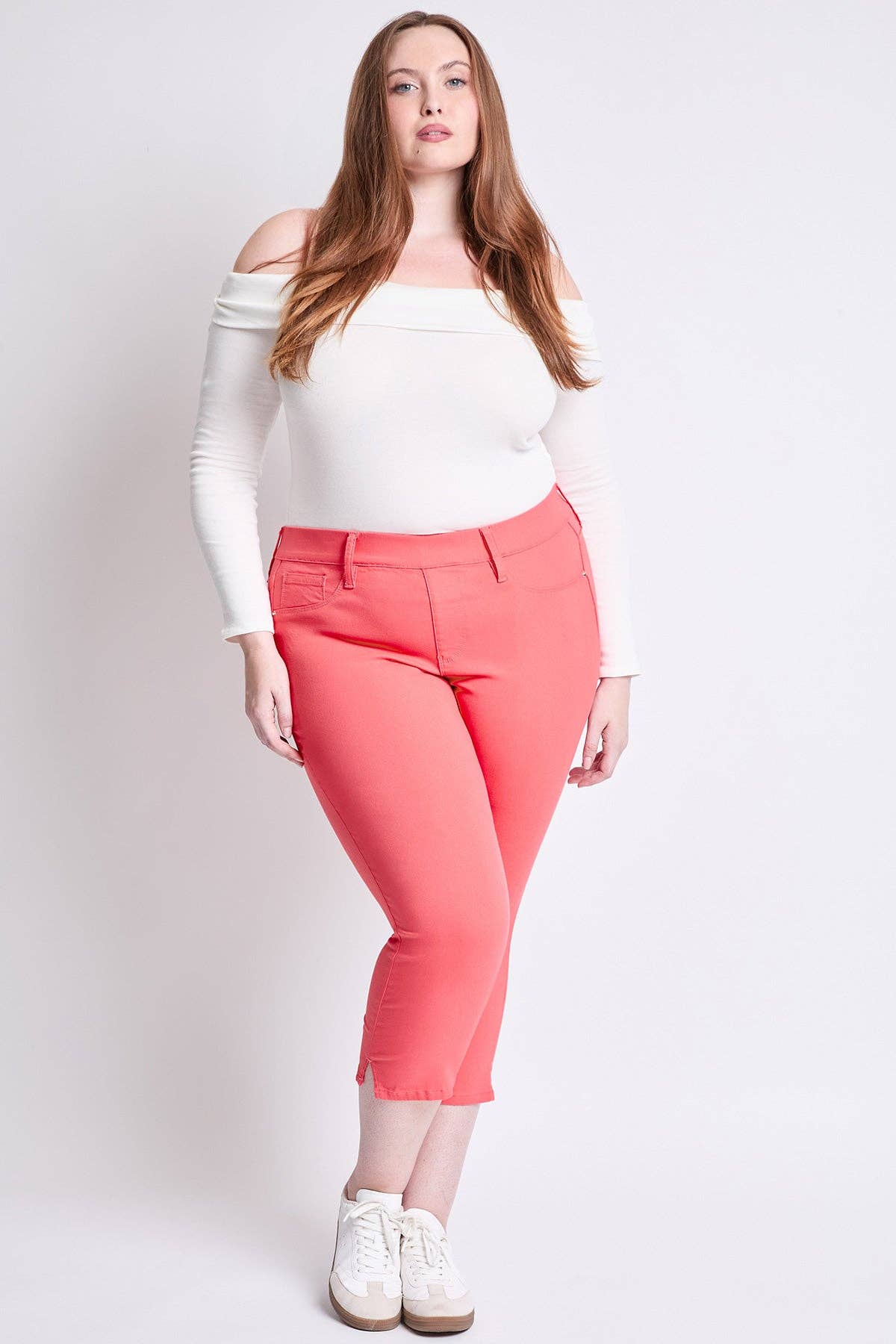 Women's Plus Hyperstretch Capri-EC112631